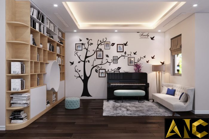 Thiết kế nội thất Nine South: Phòng Sinh Hoạt Chung View 2 - Nhà Anh Mạnh