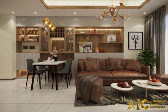 căn hộ SaigonMia cô Bình - phòng khách view 1